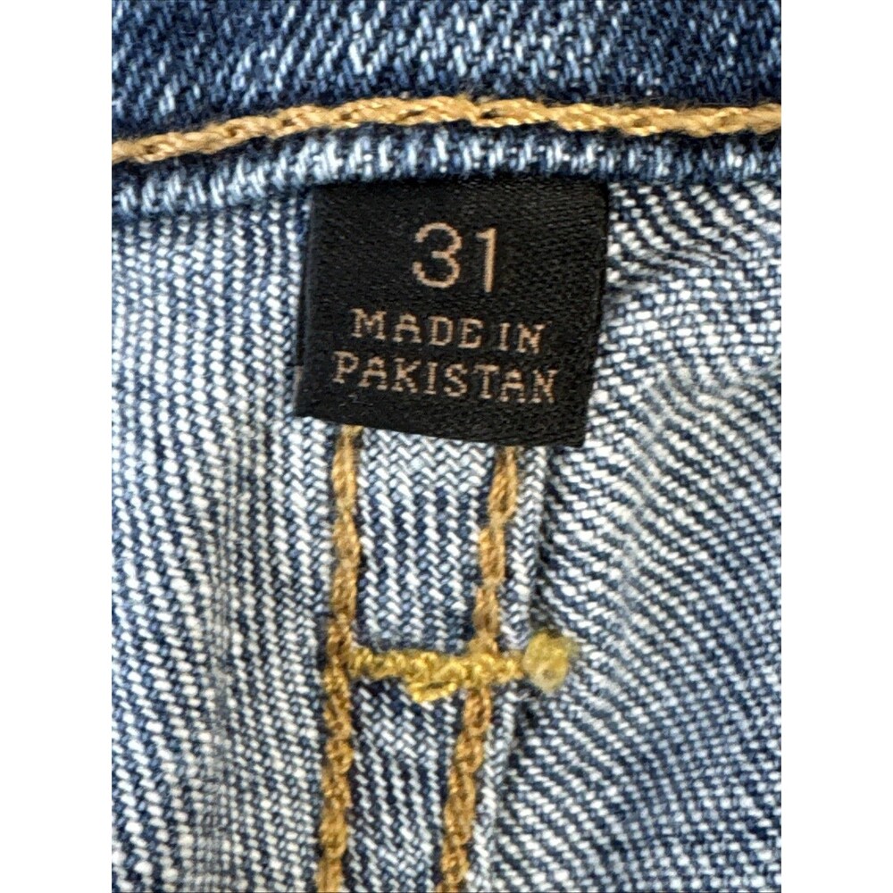 FRYE Women’s High Rise Straight Leg Cropped Denim Jeans Size 31 - Picture 8 of 16